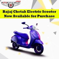 Bajaj Chetak Electric Scooter Now Available for Purchase
